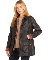 Barbour - Beadnell Wax Jacket - Lyst