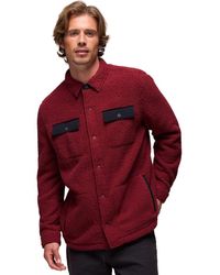 Prana - Encinitas Fleece Shacket - Lyst