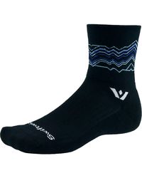 Swiftwick - Pursuit Quarter Crew High Sock - Lyst