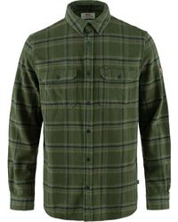 Fjallraven - Ovik Heavy Flannel Shirt - Lyst
