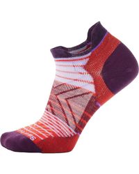 Smartwool - Run Zero Cushion Stripe Low Ankle Sock - Lyst
