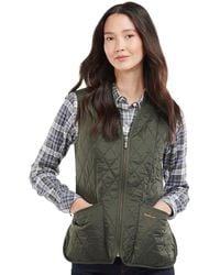 Barbour - Fleece Betty Liner Dark Olive - Lyst