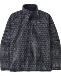 Patagonia - Better Sweater 1/4-zip Fleece Jacket - Lyst