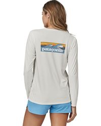 Patagonia - Capilene Cool Daily Waters Graphic Ls Shirt - Lyst