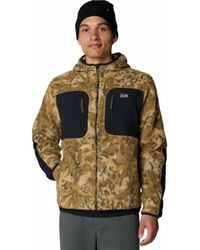 Mountain Hardwear - Hicamp Fleece Printed Hooded Jacket - Lyst