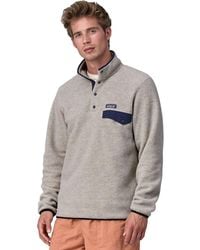 Patagonia - Lightweight Synchilla Snap-T Fleece Pullover - Lyst