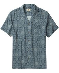 Marine Layer - Tencel Linen Resort Short-Sleeve Shirt - Lyst