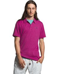 north face crag polo