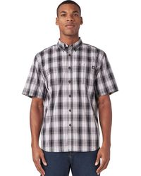 Dickies - Flex Plaid Short-Sleeve Shirt - Lyst