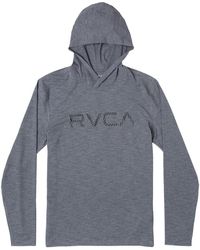 RVCA - Surf Shirt Print Hoodie - Lyst