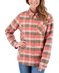 Obermeyer Avery Flannel Jacket - Red