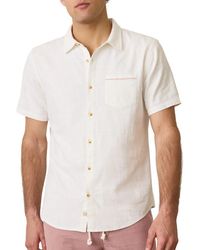 Marine Layer - Selvage Stretch Short-Sleeve Shirt - Lyst