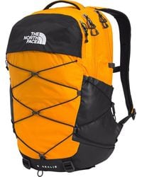 The North Face Borealis Backpack in Patterned Yellow (Orange) for Men | Lyst