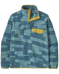 Patagonia - Lightweight Synchilla Snap-T Fleece Pullover - Lyst