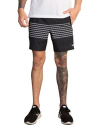 RVCA - Yogger Stretch Short - Lyst