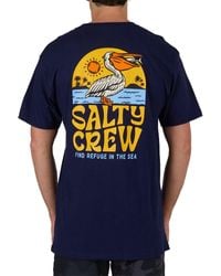 Salty Crew - Seaside Classic Short-Sleeve T-Shirt - Lyst
