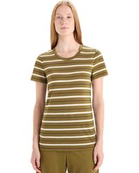 Icebreaker - Wave Stripe Short-Sleeve T-Shirt - Lyst