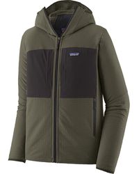 Patagonia - R2 Techface Hooded Fleece Jacket - Lyst