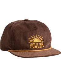 Howler Brothers - Unstructured Snapback Hat El Sol Corduroy - Lyst