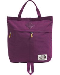 The North Face - Berkeley Tote Pack Currant/ Silt - Lyst