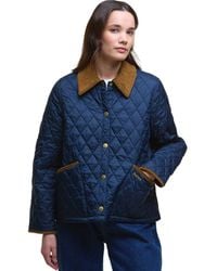 Barbour - Icons Cropped Liddesdale Quilted Jacket - Lyst