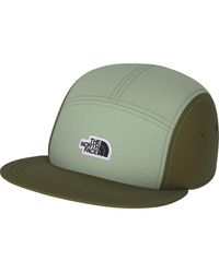 The North Face - Class V 5 Panel Hat Forest/Misty Sage - Lyst