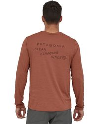 Patagonia - Capilene Cool Daily Graphic Long-sleeve Shirt - Lyst