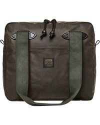 Filson - Tin Cloth Tote Bag + Zipper Otter - Lyst