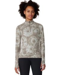 Mountain Hardwear - Crater Lake Half-Zip Top - Lyst