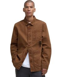 Barbour - Bowland Garment Dyed Overshirt - Lyst