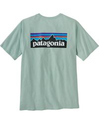 Patagonia - P-6 Logo Short-Sleeve Responsibili-T-Shirt - Lyst