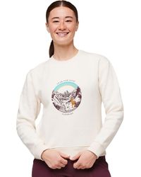COTOPAXI - Traveling Llama Organic Crew Sweatshirt - Lyst