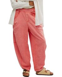 Free People - High Road Pull On Barrel Pant - Lyst