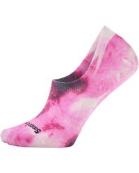 Smartwool - Everyday Far Out Tie Dye Print No Show Sock Power - Lyst