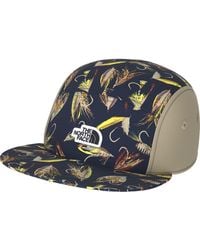 The North Face - Class V 5 Panel Hat Summit Hand Tied Fly Print - Lyst