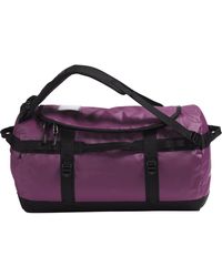 The North Face - Base Camp S 50L Duffel Bag Currant/Tnf - Lyst