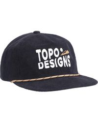 Topo - Corduroy Trucker Hat/Sunrise - Lyst