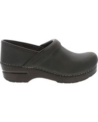 gray dansko clogs