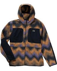 Mountain Hardwear - Hicamp Fleece Printed Hooded Jacket - Lyst