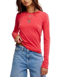 Free People - Nova Tee Long Sleeve Shirt - Lyst