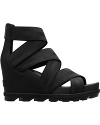 sorel wedge heels