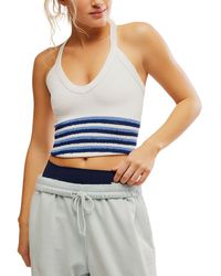 Fp Movement - All Clear V Neck Stripe Cami - Lyst