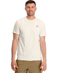 The North Face - Heritage Patch Heathered T-Shirt - Lyst