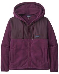 Patagonia - Microdini Hooded Fleece Jacket - Lyst