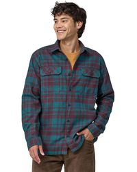 Patagonia - Organic Cotton Mw Long-Sleeve Fjord Flannel Shirt - Lyst