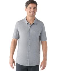 Smartwool - Short-Sleeve Button Down Shirt - Lyst