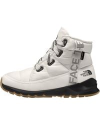 The North Face - Thermo Ball Luxe Lace Up Waterproof Boots - Lyst