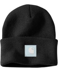 Carhartt - Knit Rubber Patch Beanie - Lyst