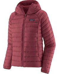 Patagonia - Down Sweater Full-Zip Hooded Jacket - Lyst
