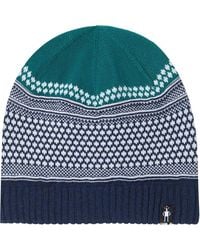 Smartwool - Popcorn Cable Beanie Emerald - Lyst